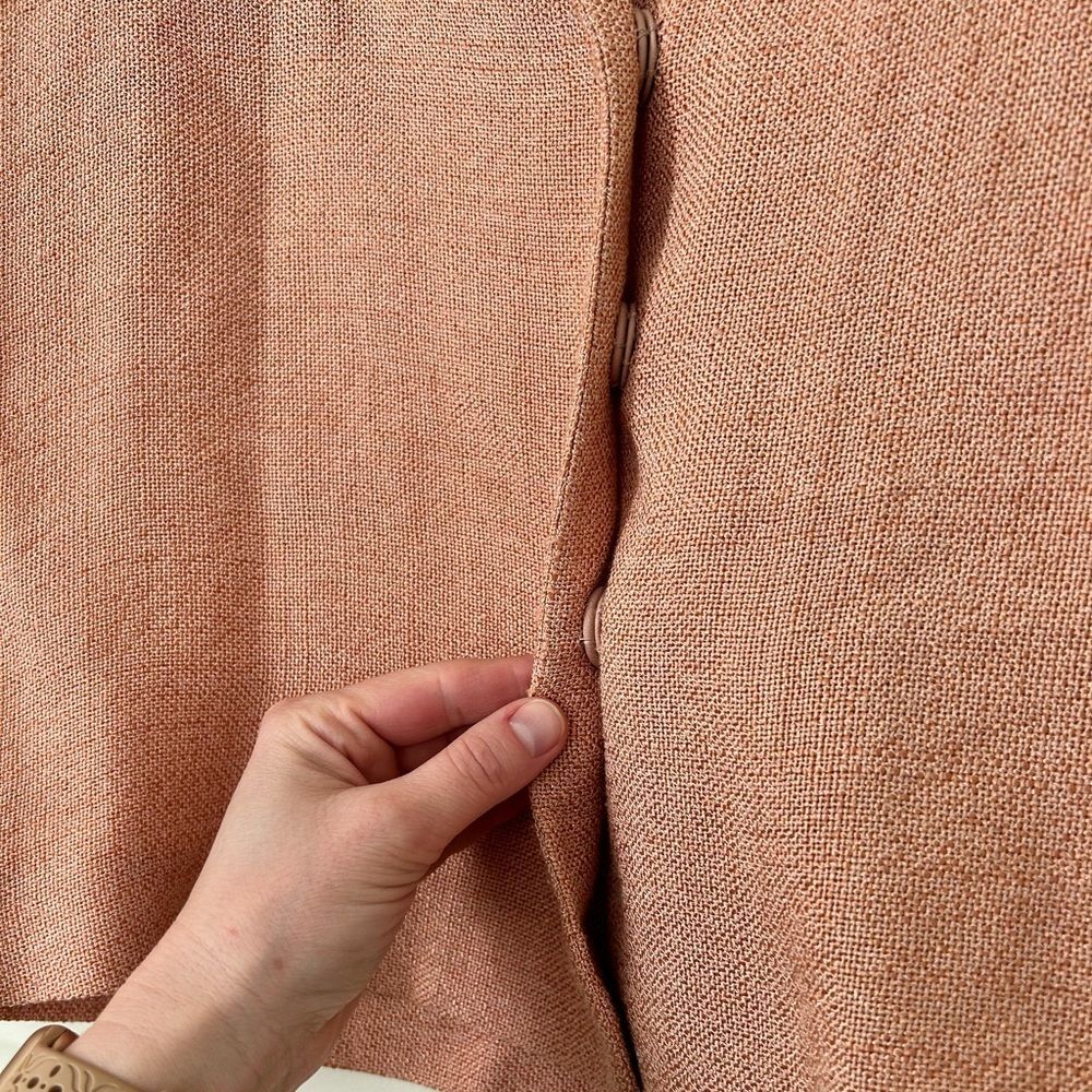 Prada Pink Textured Blazer Women Size 4 - Picture 14 of 14
